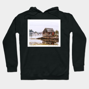 Mackerel Cove Bailey Island Maine Hoodie